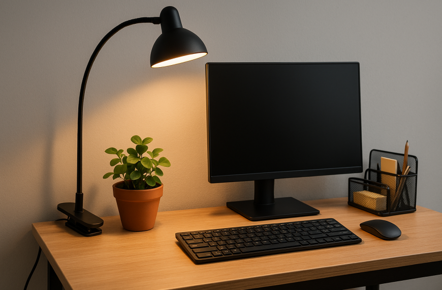 Best Clip-On Desk Lamps for Small Workspaces (2025 Guide)