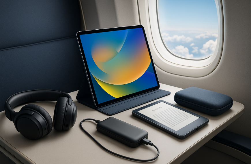 Best Travel Gadgets for Long Flights (2025 Edition)